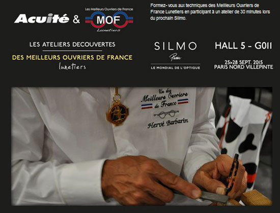 alon Silmo ateliers MOF Lunetiers