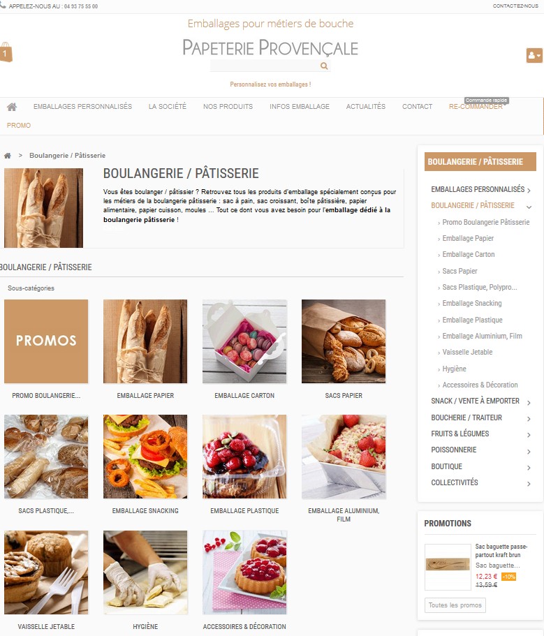 Une boutique en ligne pour la Papeterie Provençale